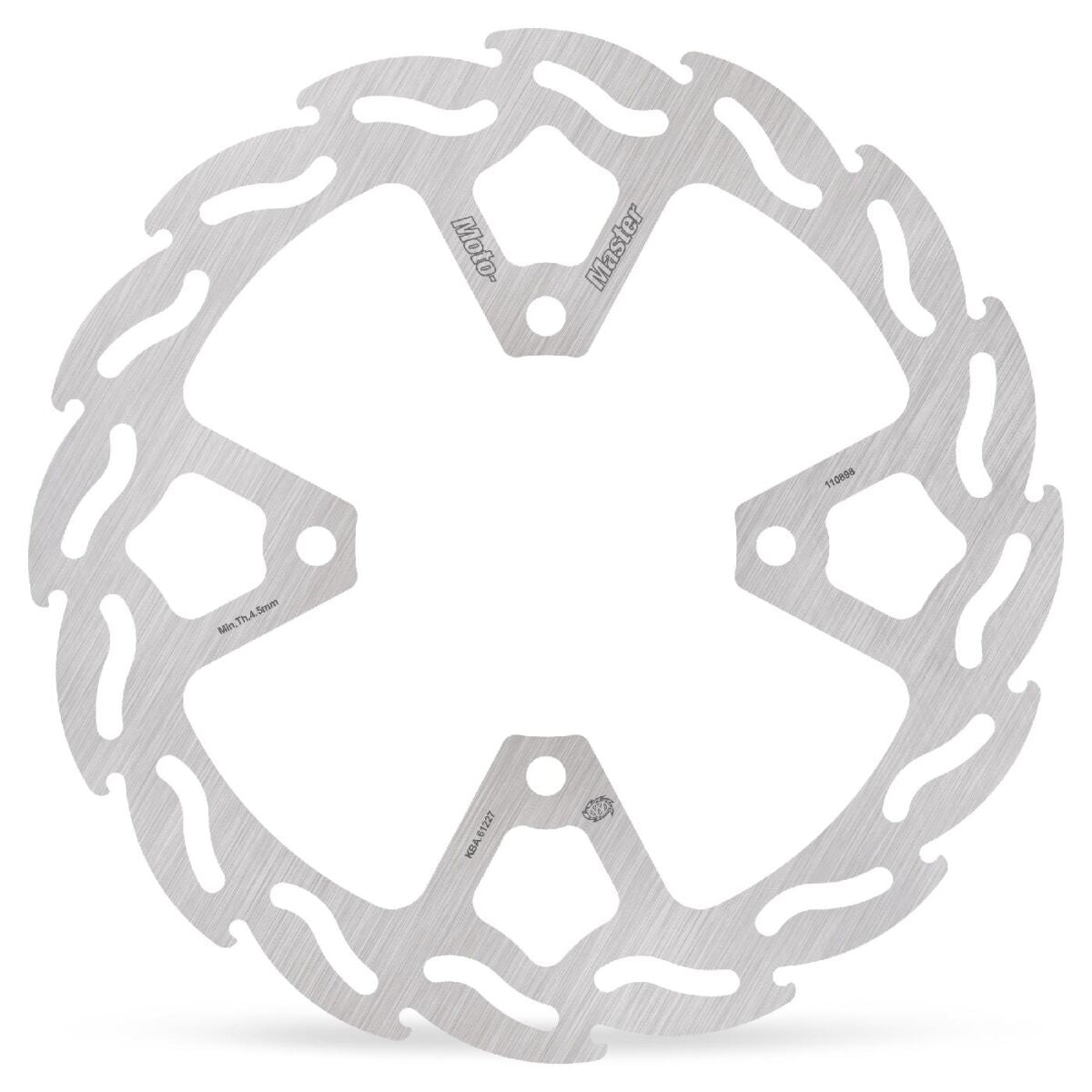 MOTO-MASTER BRAKE ROTOR FIXED FLAME REAR 110898