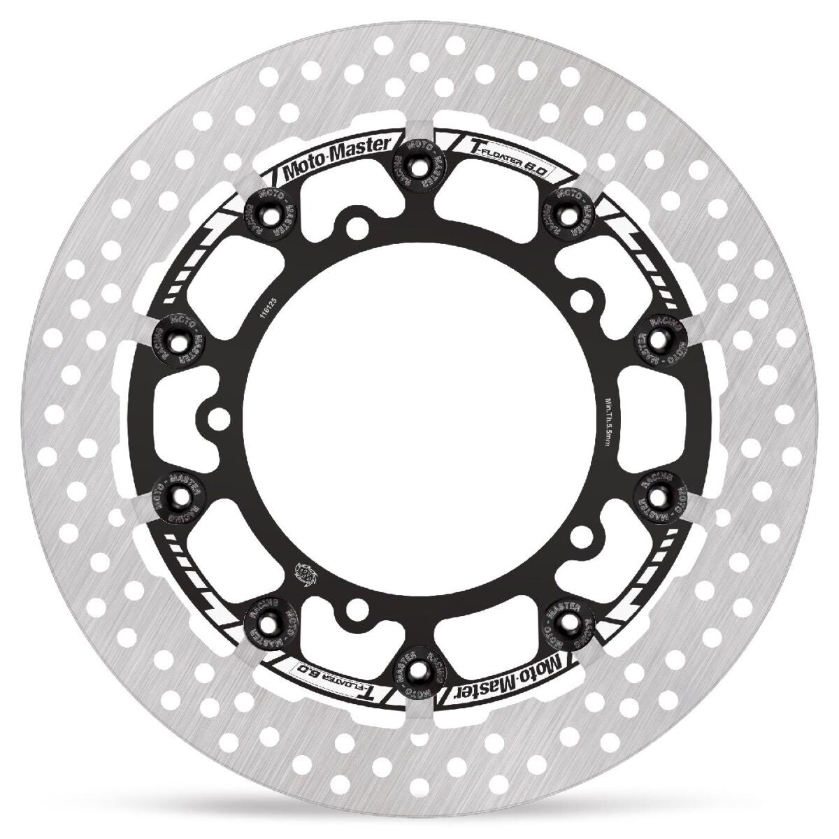 MOTO-MASTER BRAKE ROTOR HALO T-FLOATER FRONT 116125