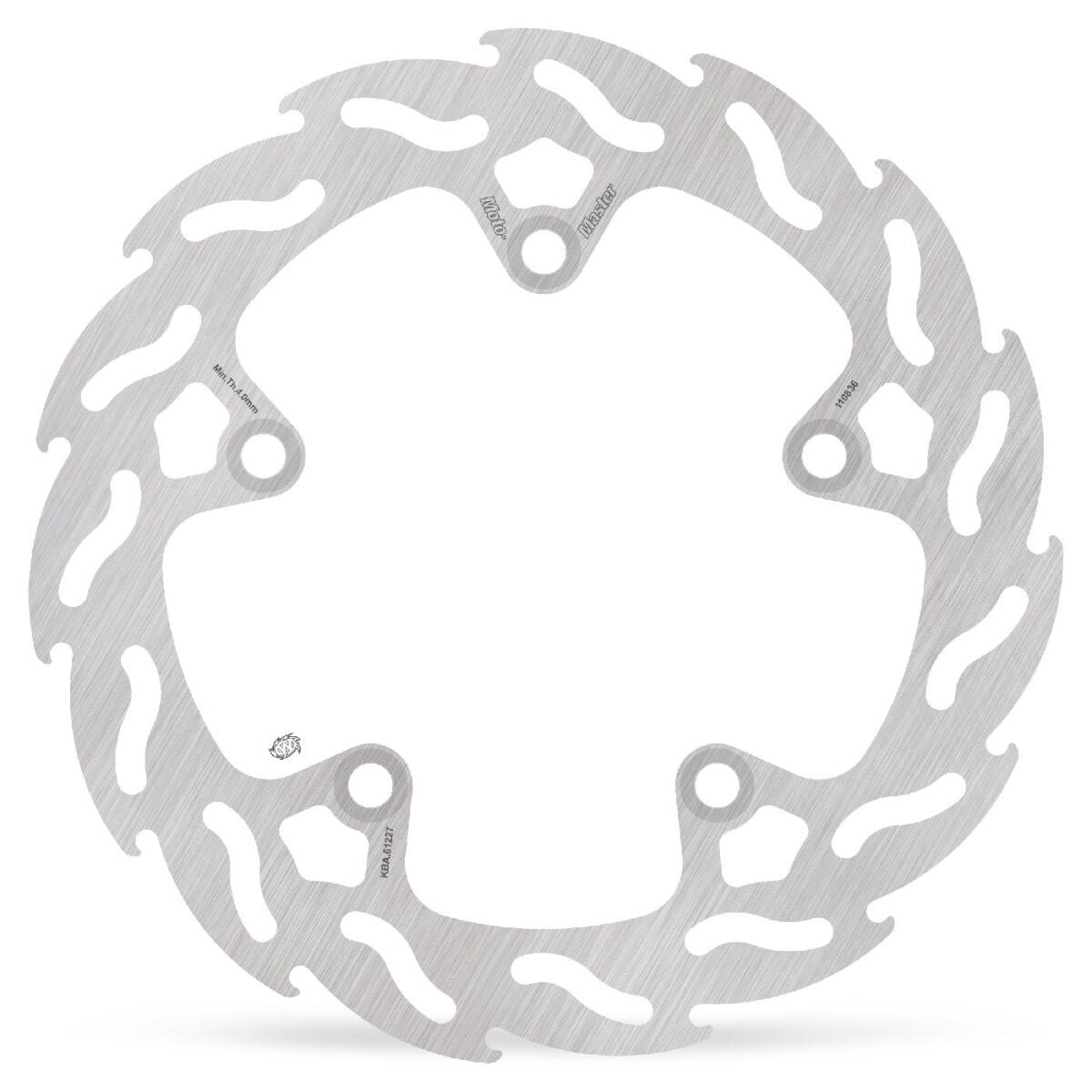 MOTO-MASTER BRAKE ROTOR FLAME REAR 110836