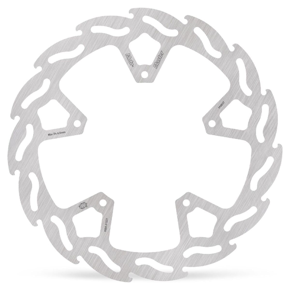 MOTO-MASTER BRAKE ROTOR FLAME REAR 110837