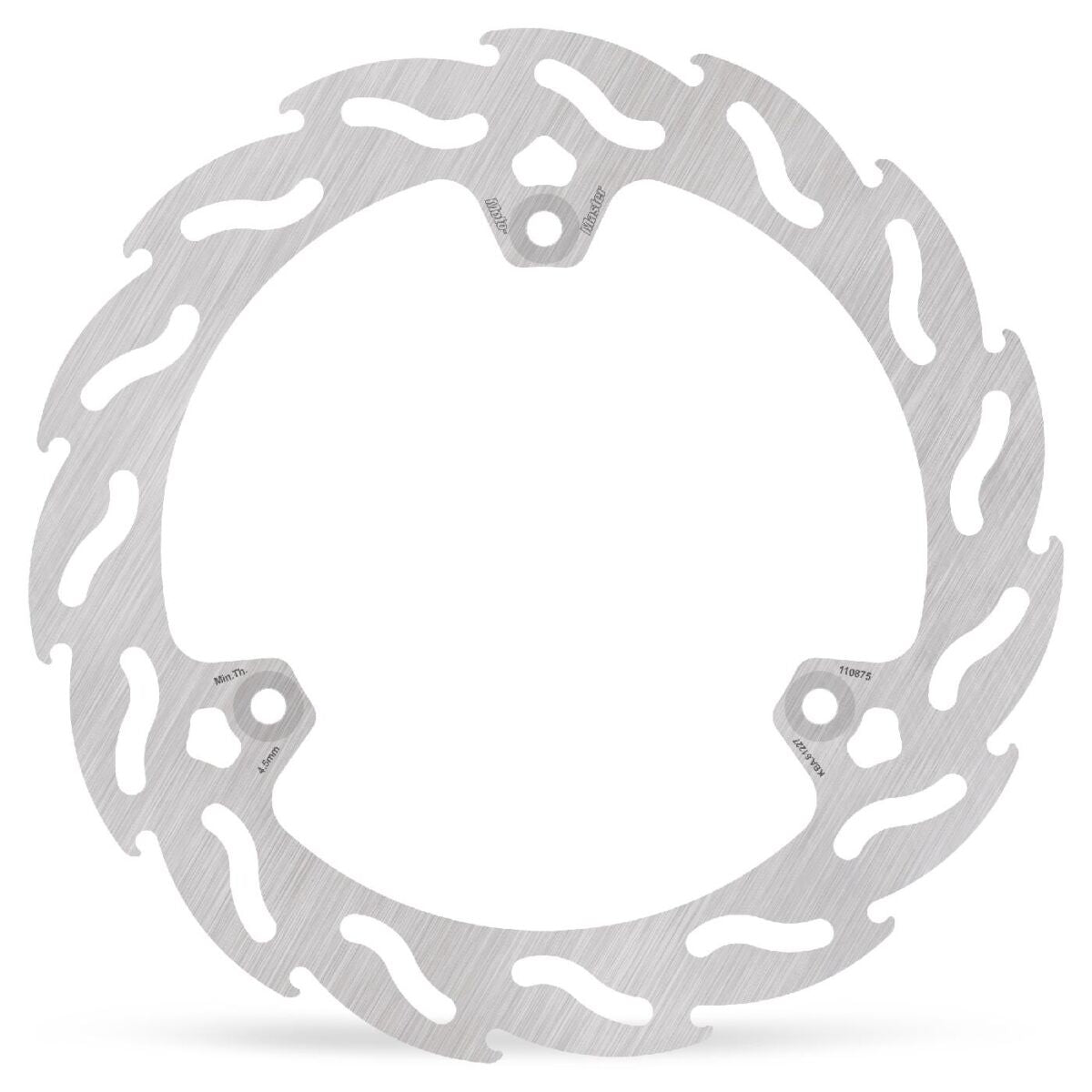 MOTO-MASTER BRAKE ROTOR FLAME REAR 110875