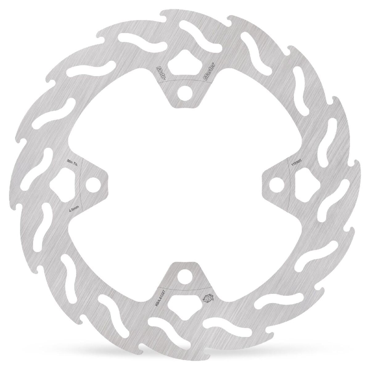 MOTO-MASTER BRAKE ROTOR FLAME REAR 110905