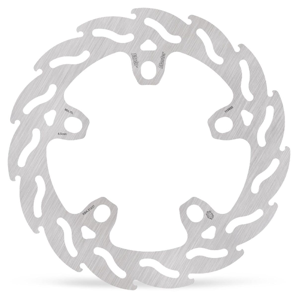 MOTO-MASTER BRAKE ROTOR FLAME REAR 110908