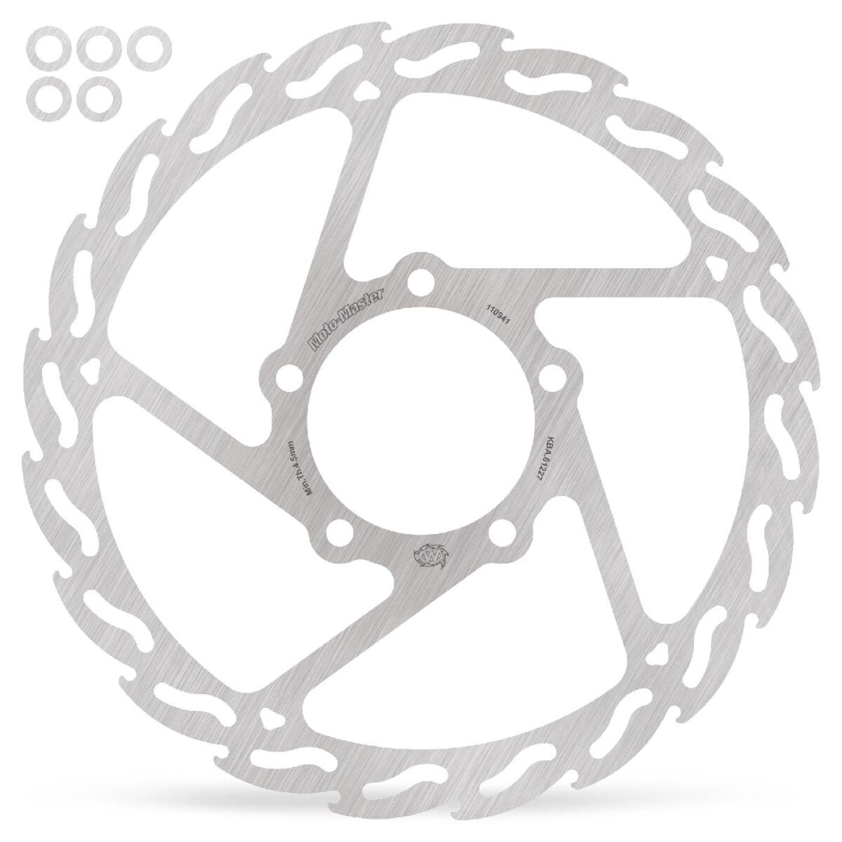 MOTO-MASTER BRAKE DISC FLAME FRONT L 110941