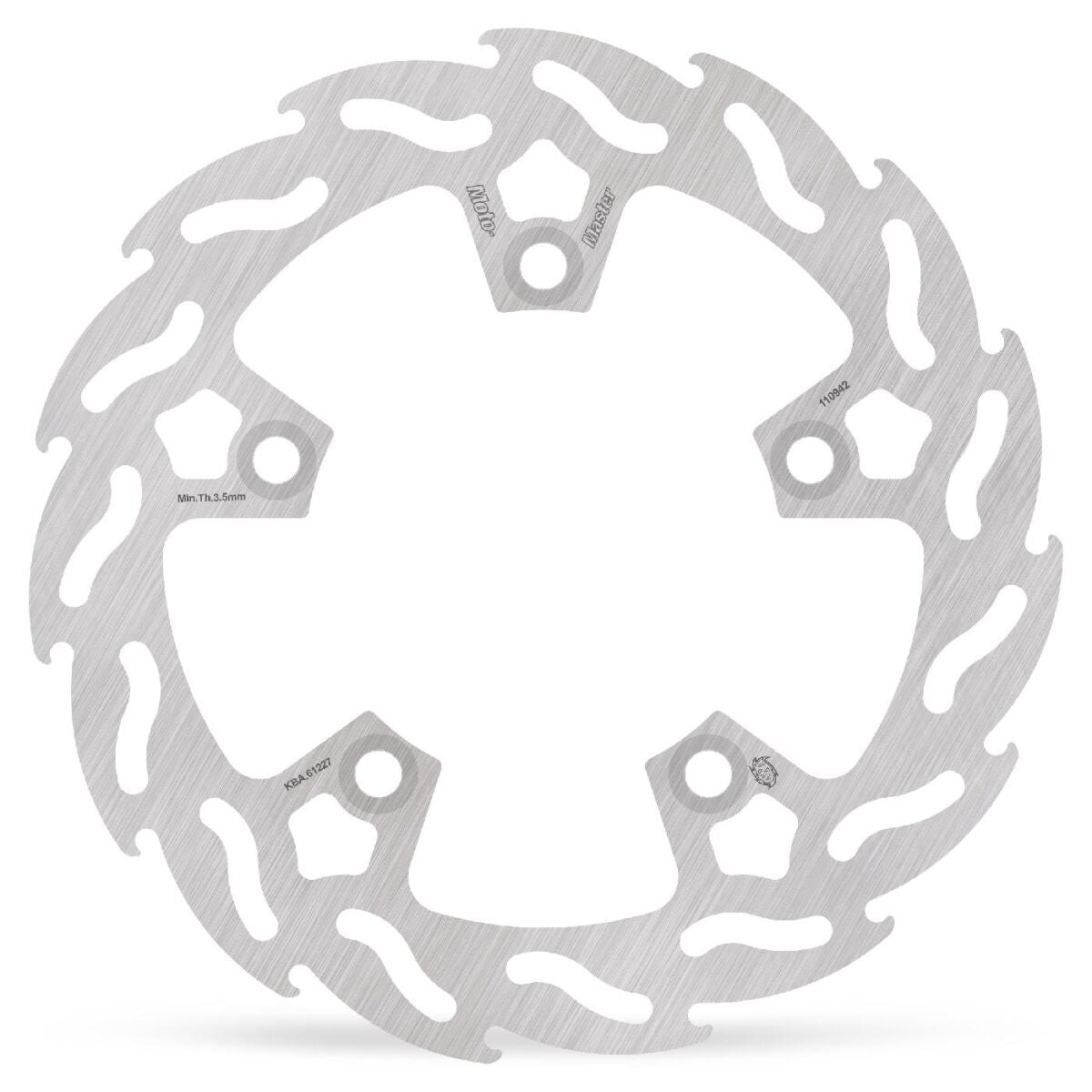 MOTO-MASTER BRAKE ROTOR FLAME REAR 110942