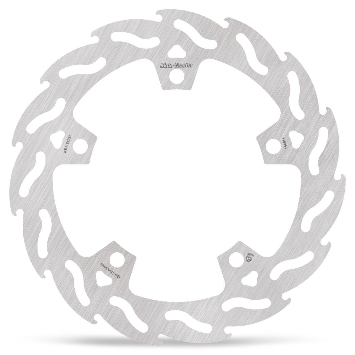 MOTO-MASTER BRAKE ROTOR FLAME REAR 110943