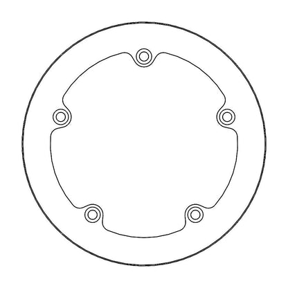MOTO-MASTER HALO SERIES BRAKE ROTOR FIXED 110925