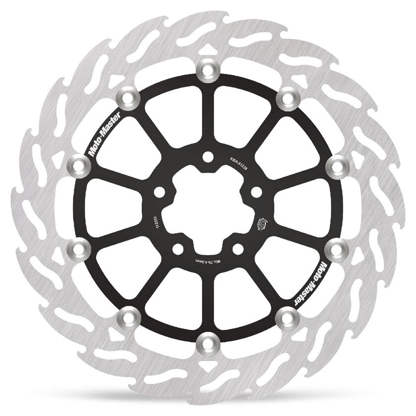 MOTO-MASTER BRAKE DISC FLAME FLOAT LEFT 112351