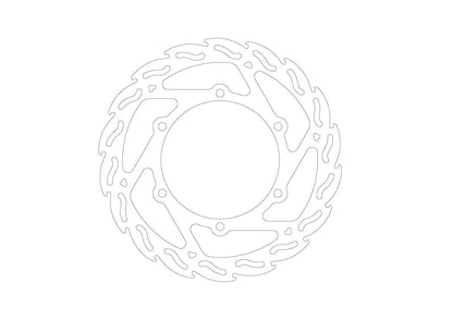 MOTO-MASTER BRAKE DISC FLAME FRONT 110972