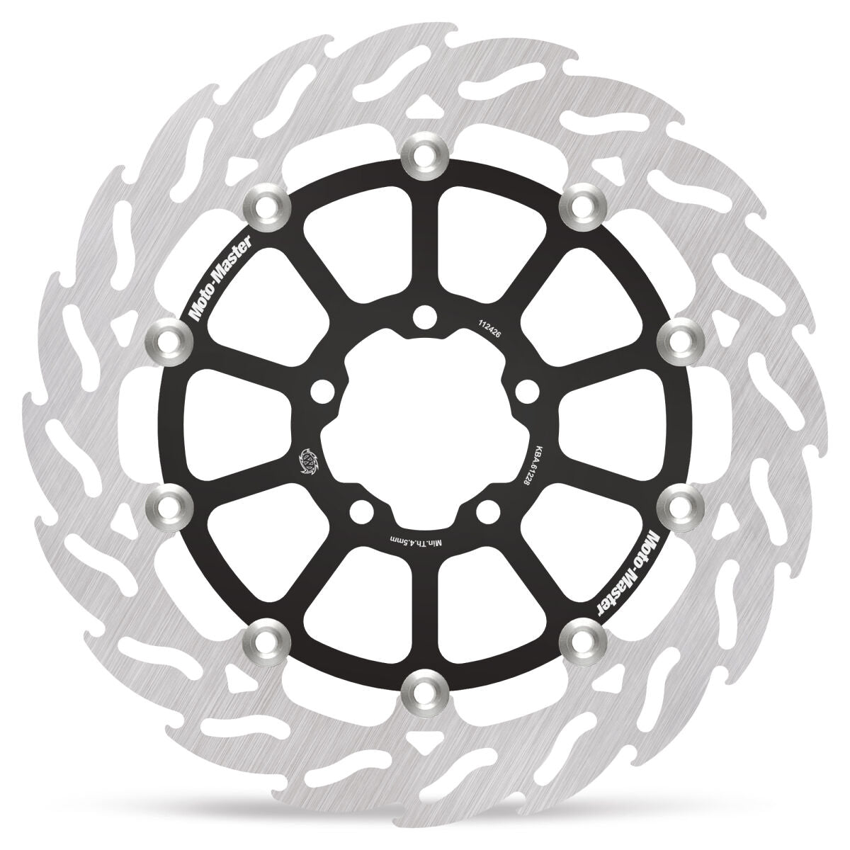 MOTO-MASTER BRAKE ROTOR FLOATING FLAME 112426