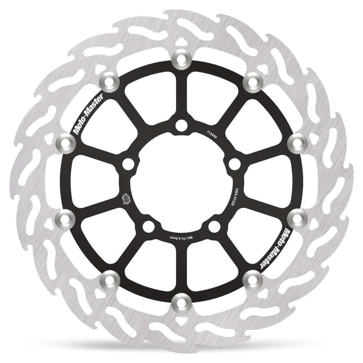 MOTO-MASTER BRAKE ROTOR FLOATING FLAME 112440