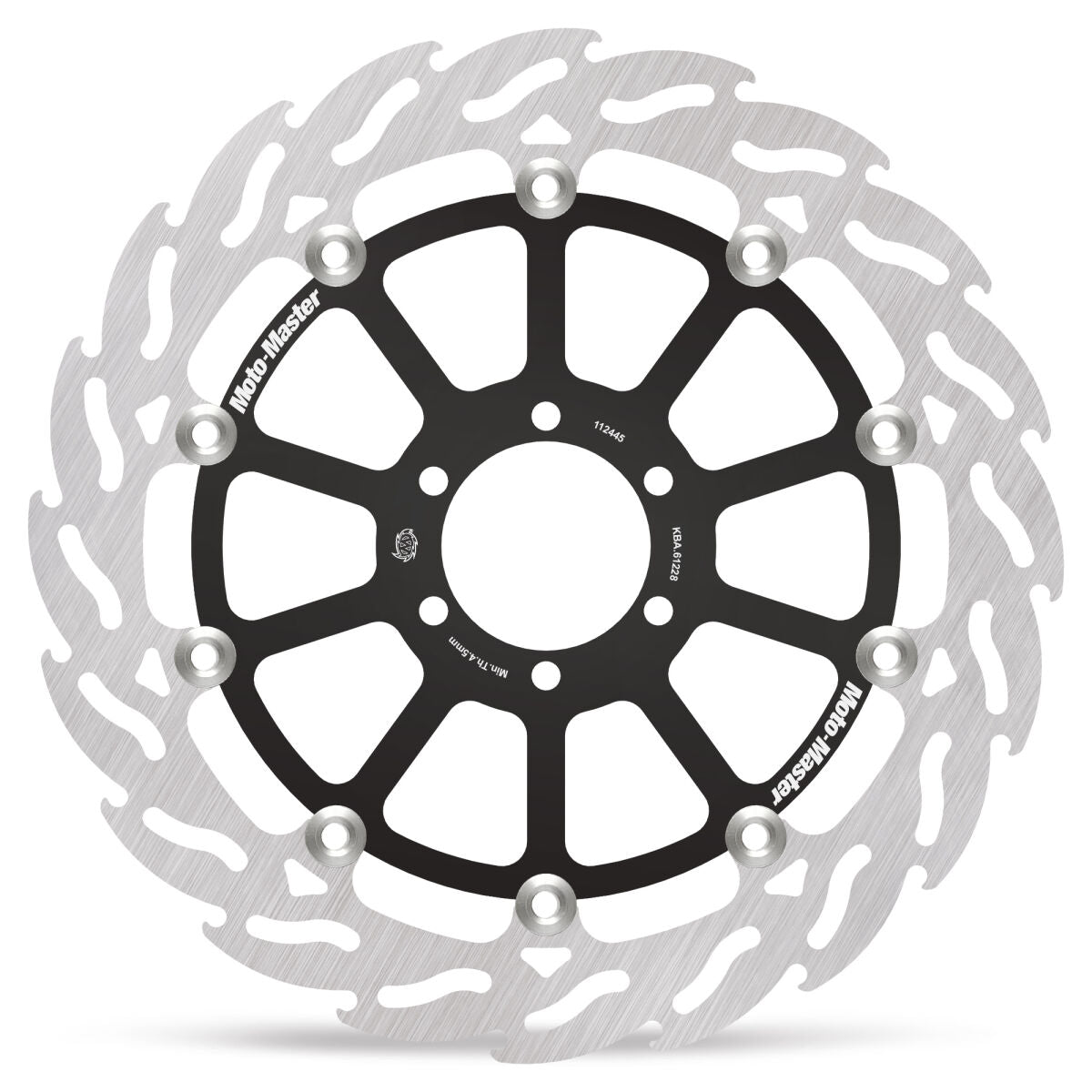 MOTO-MASTER BRAKE ROTOR FLOATING FLAME 112445