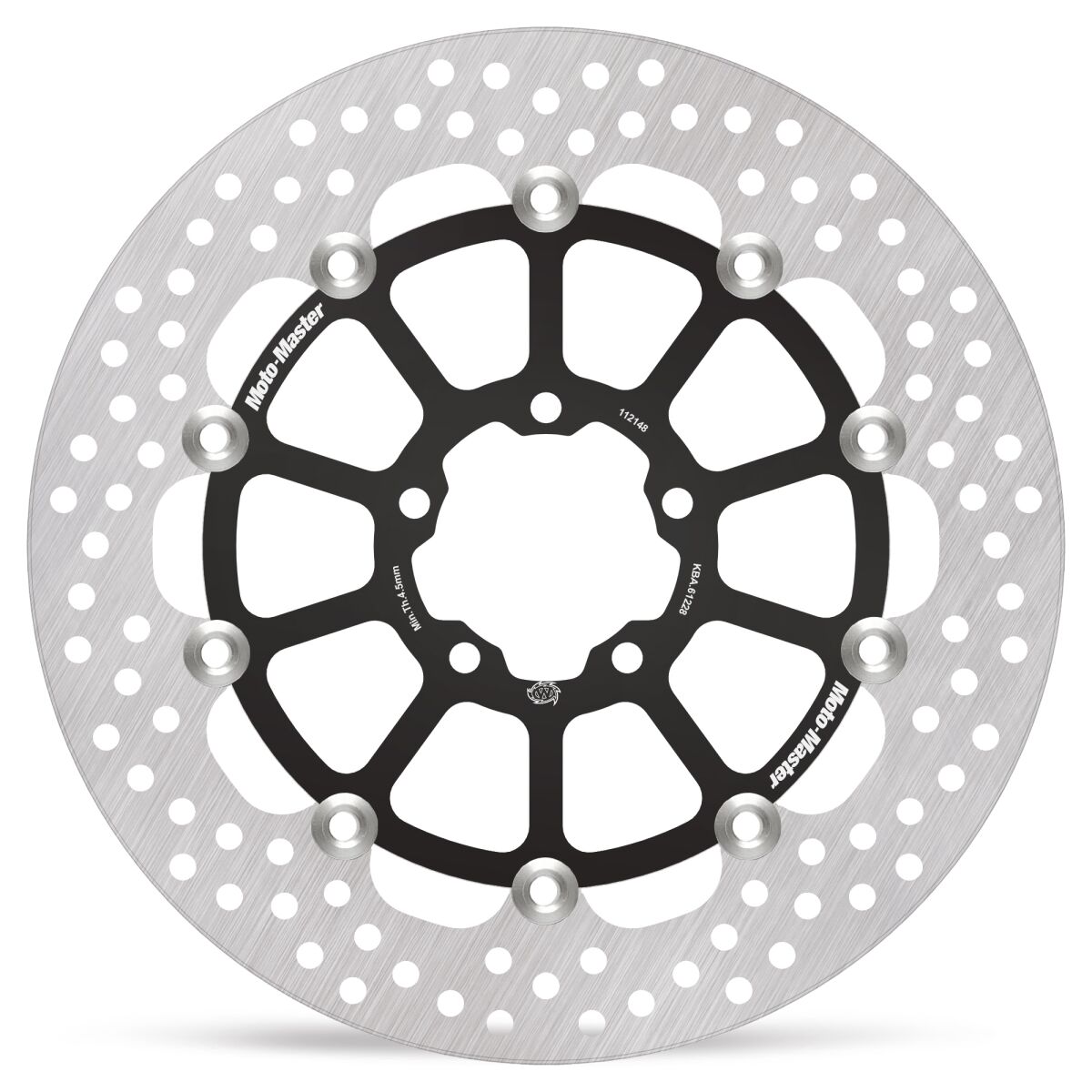 MOTO-MASTER BRAKE ROTOR FLOATING HALO 112428