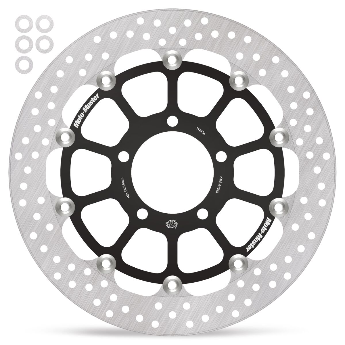 MOTO-MASTER BRAKE ROTOR FLOATING HALO 112434