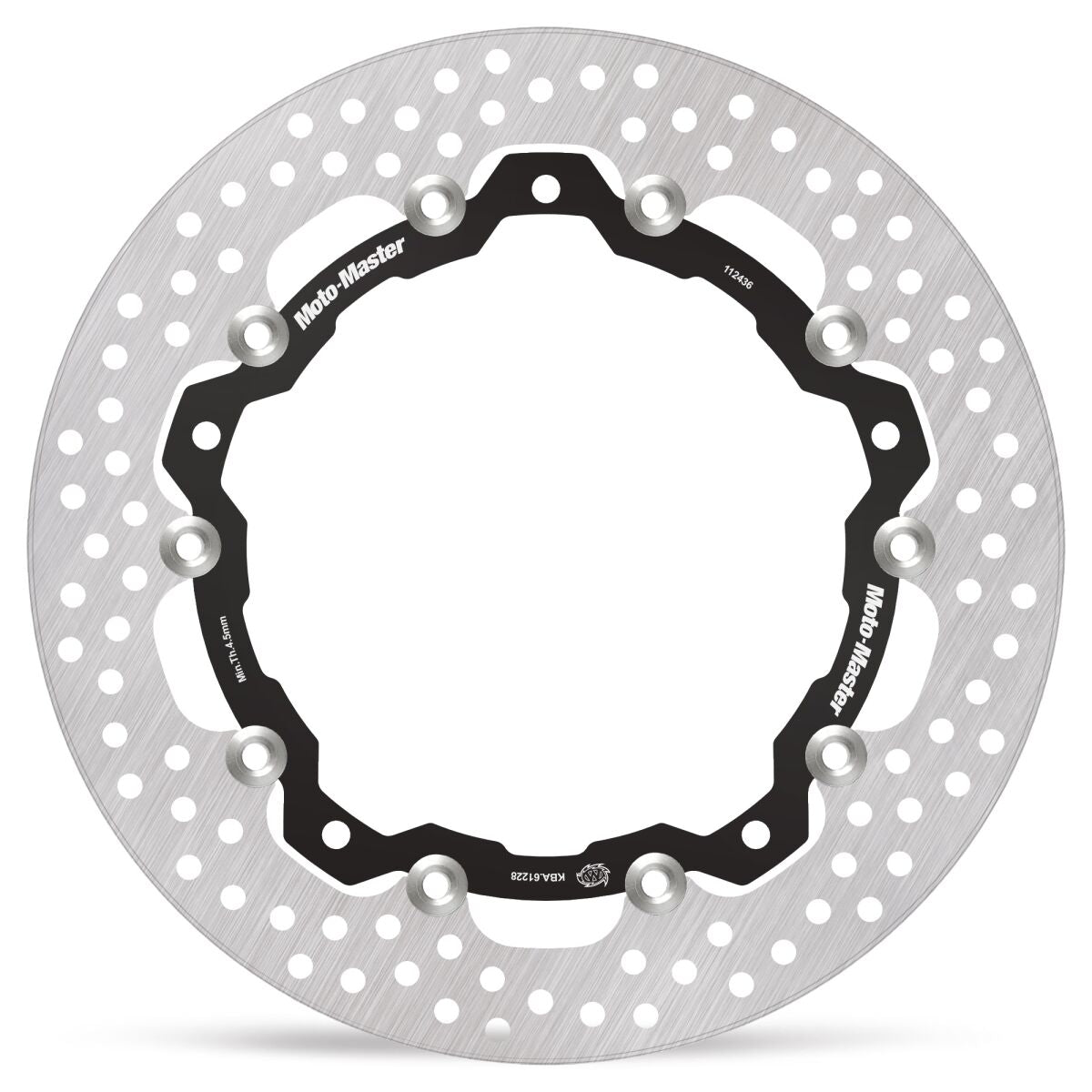 MOTO-MASTER BRAKE ROTOR FLOATING HALO 112436