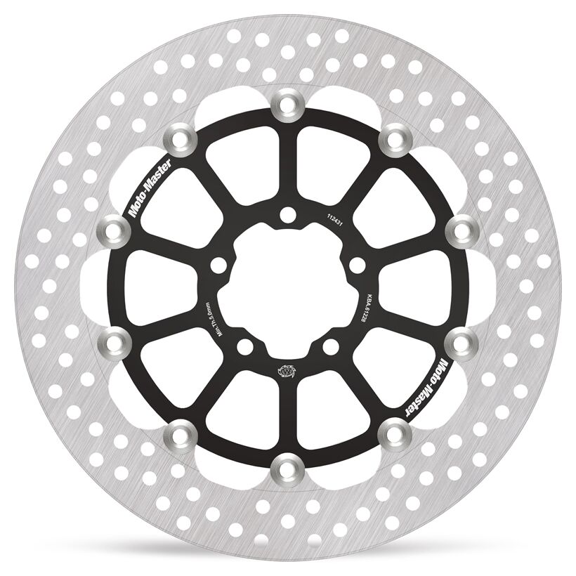 MOTO-MASTER BRAKE ROTOR FLOATING RACING HALO 112431