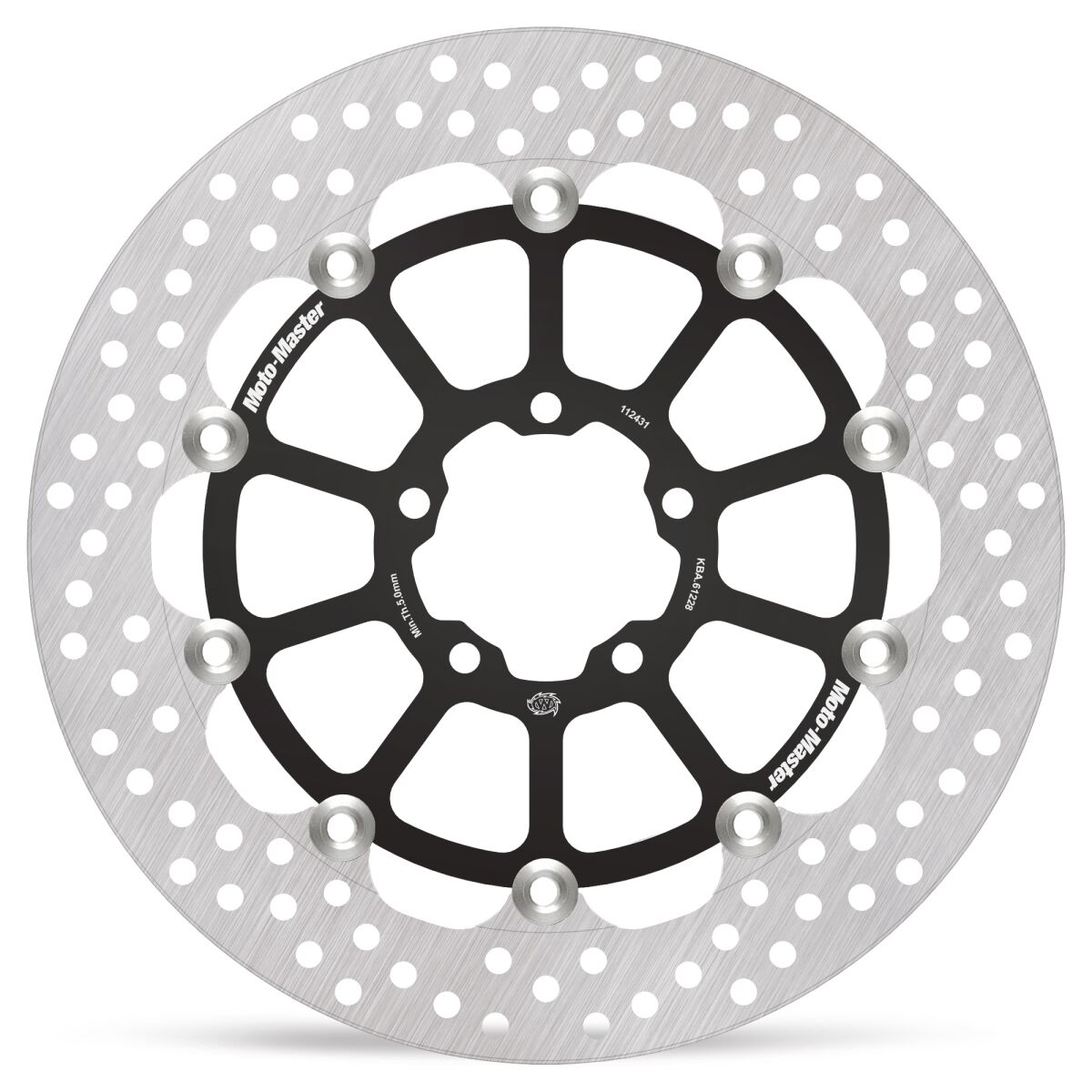 MOTO-MASTER BRAKE ROTOR FLOATING RACING HALO 112431