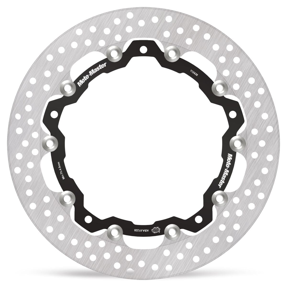 MOTO-MASTER BRAKE ROTOR FLOATING RACING HALO 112438