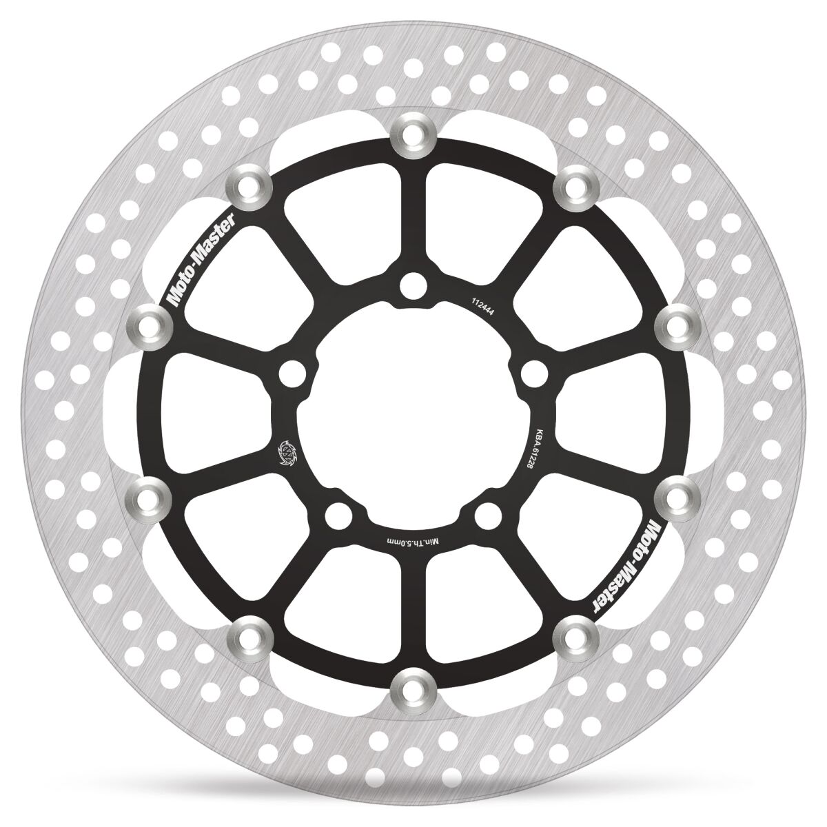MOTO-MASTER BRAKE ROTOR FLOATING RACING HALO 112444