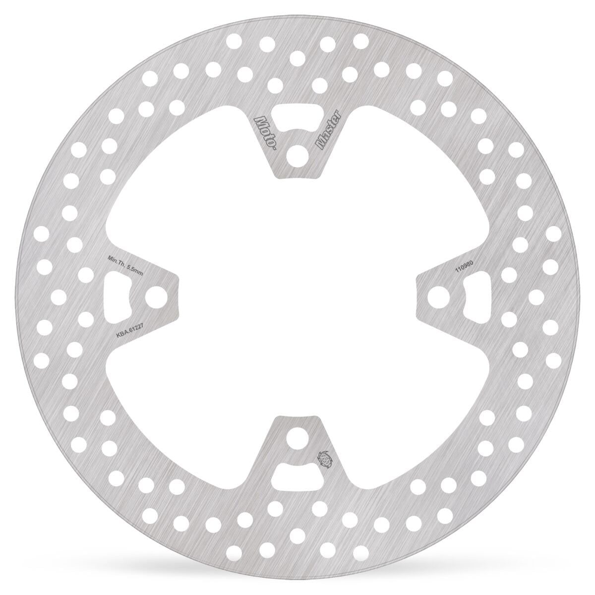 MOTO-MASTER BRAKE ROTOR FIXED HALO 110980