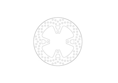 MOTO-MASTER BRAKE ROTOR FIXED HALO 110982