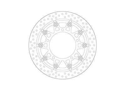 MOTO-MASTER BRAKE ROTOR T-FLOATER PROFESSIONAL RACING 116137