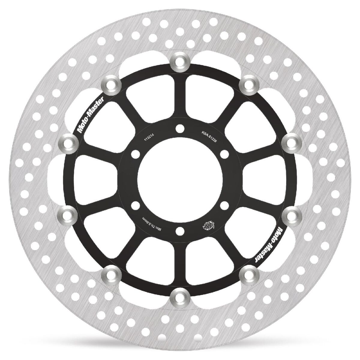MOTO-MASTER BRAKE ROTOR FLOATING RACING HALO 113214