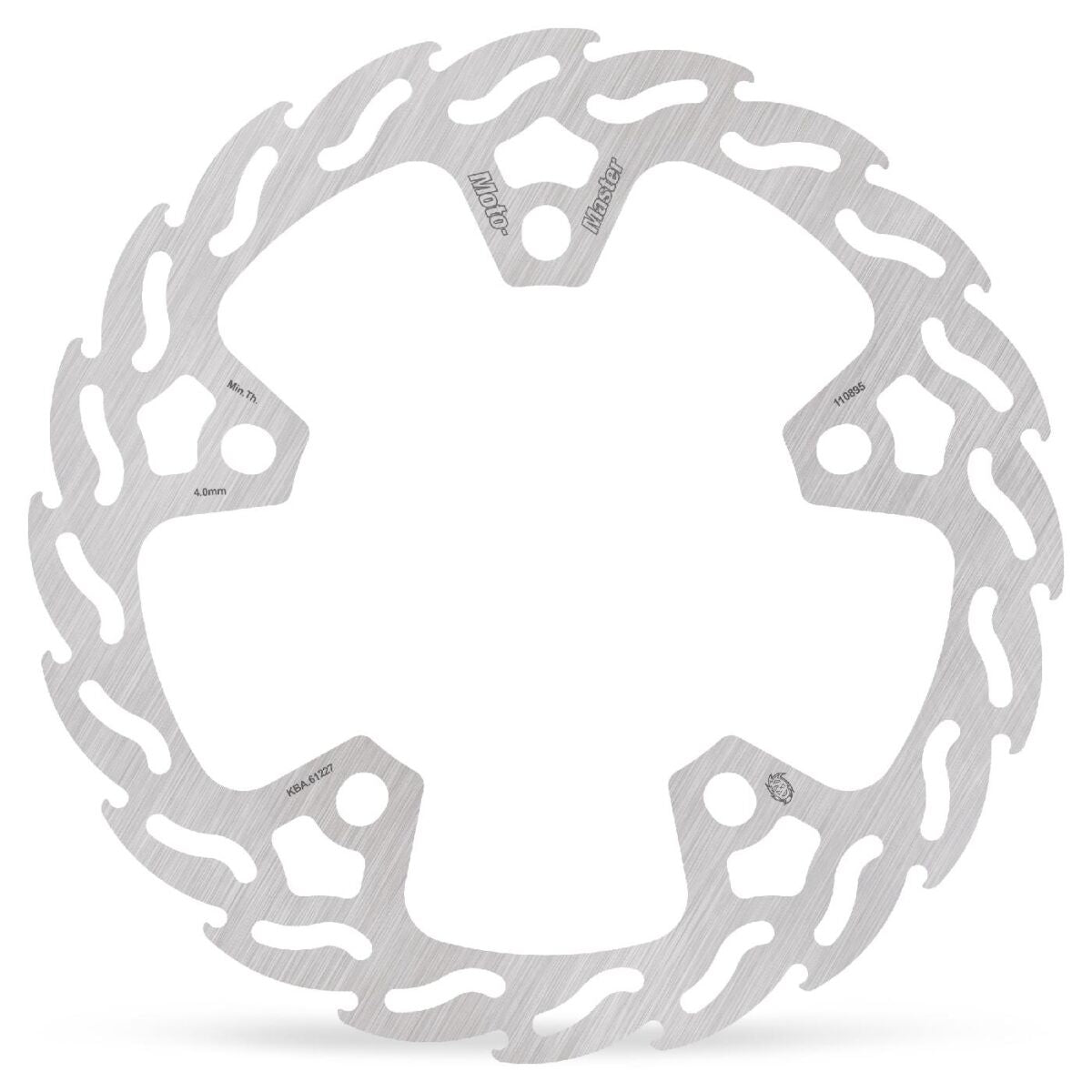 MOTO-MASTER BRAKE DISC FLAME FRONT PAN AME 110895