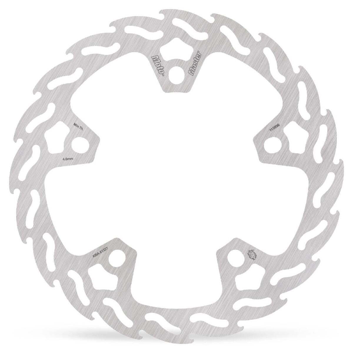 MOTO-MASTER BRAKE DISC FLAME FRONT PAN AME 110896