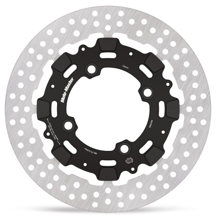 MOTO-MASTER BRAKE ROTOR HALO T-FLOATER REAR 116131