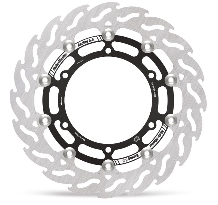 MOTO-MASTER BRAKE ROTOR FLOATING FLAME RACING 112184