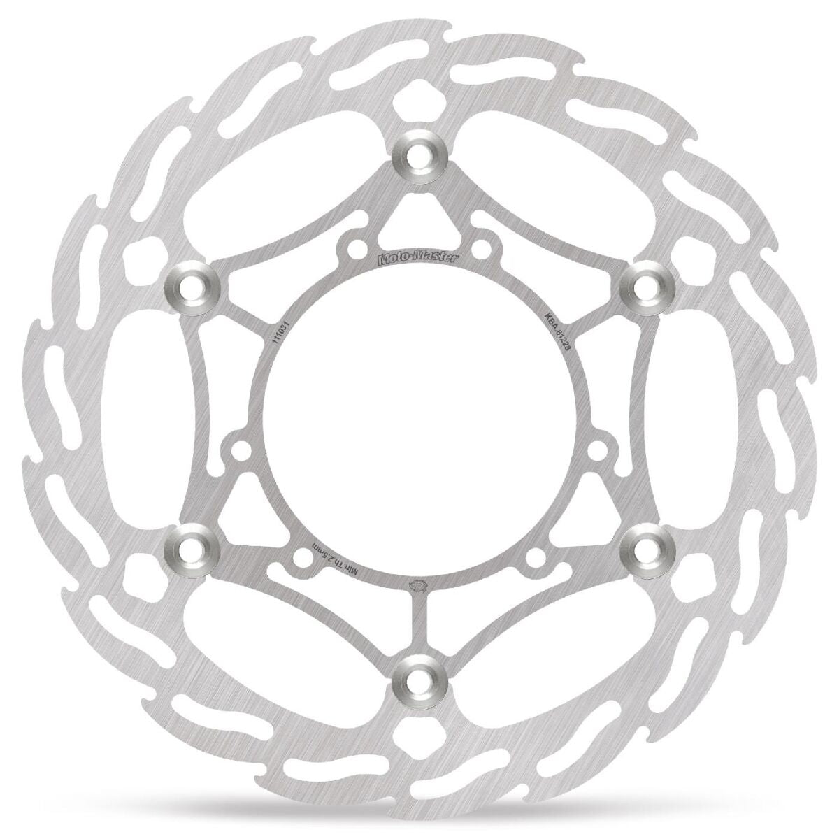 MOTO-MASTER BRAKE ROTOR FLOATING FLAME STEEL OFFROAD 111031