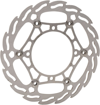 MOTO-MASTER BRAKE ROTOR FLOATING FLAME FLAMED NATURAL 111036