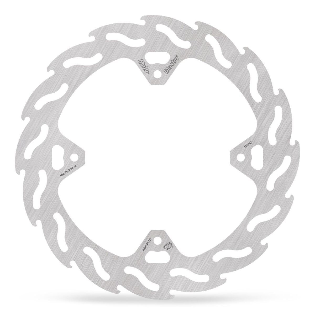 MOTO-MASTER BRAKE ROTOR FIXED FLAME OFFROAD REAR 110207