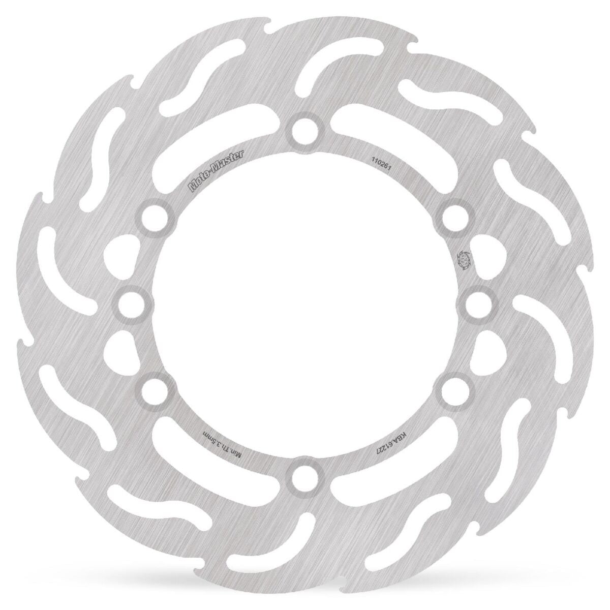 MOTO-MASTER BRAKE ROTOR FIXED FLAME REAR 110261