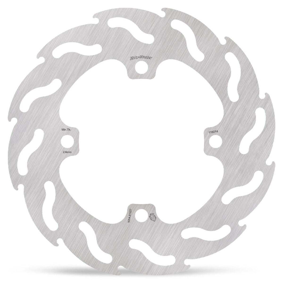 MOTO-MASTER BRAKE ROTOR FIXED FLAME OFFROAD REAR 110214