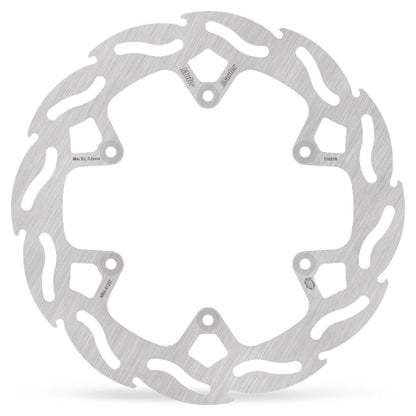 MOTO-MASTER BRAKE ROTOR FIXED FLAME FLAMED NATURAL 110218