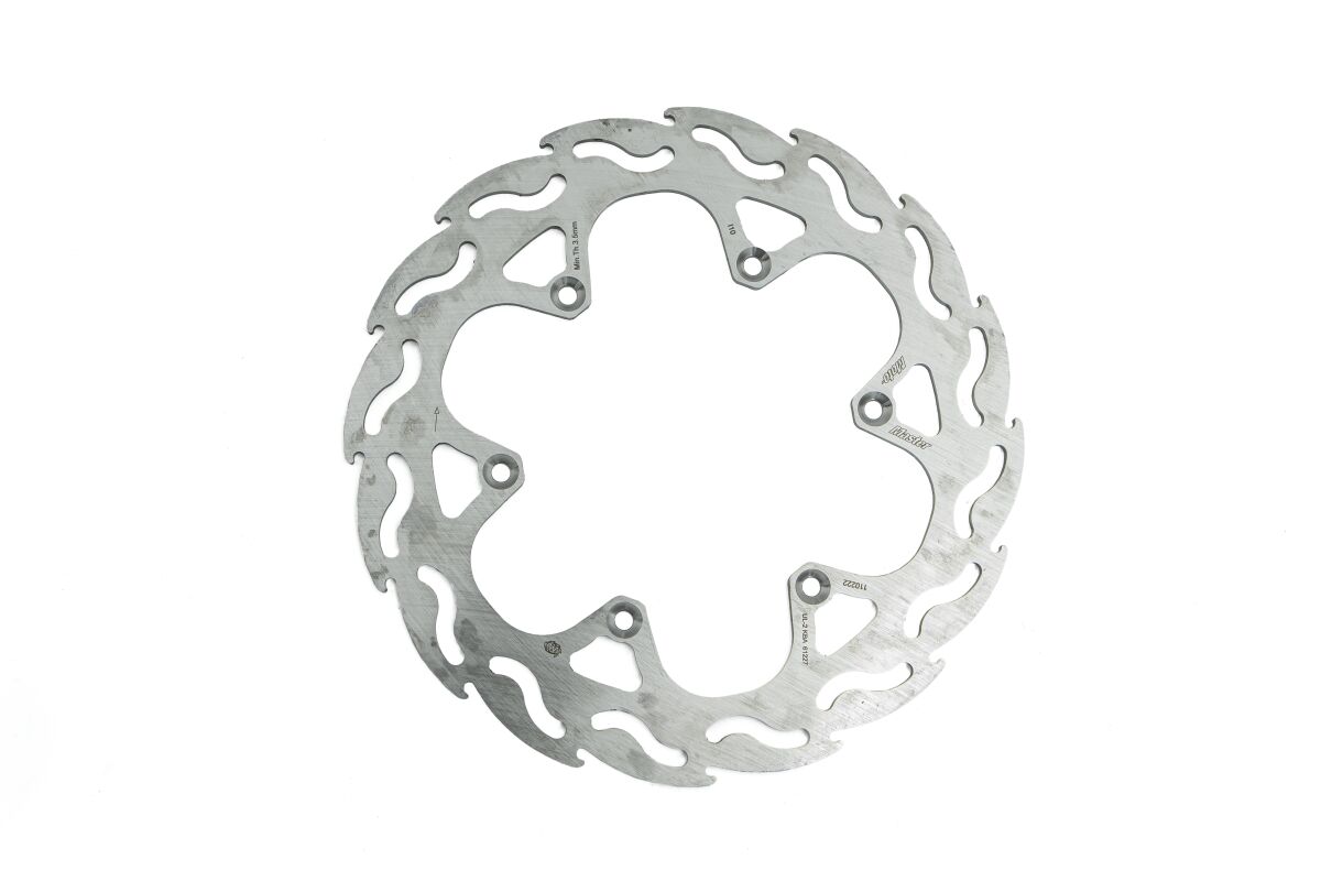 MOTO-MASTER BRAKE ROTOR FIXED FLAME OFFROAD REAR 110222