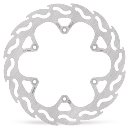 MOTO-MASTER BRAKE ROTOR FIXED FLAME OFFROAD REAR 110276