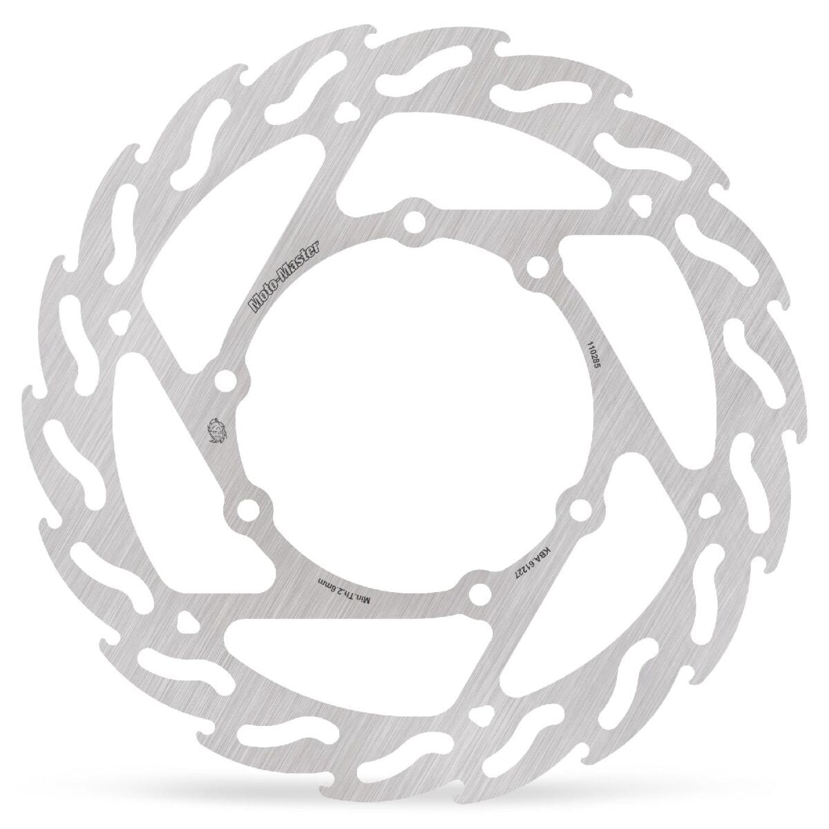 MOTO-MASTER BRAKE ROTOR FIXED FLAME OFFROAD 110285