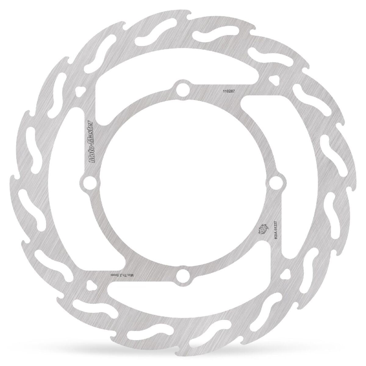 MOTO-MASTER BRAKE ROTOR FIXED FLAME OFFROAD 110287