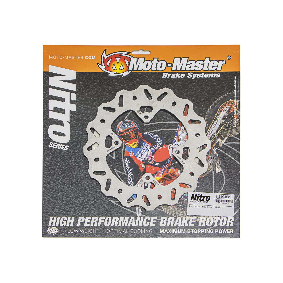 MOTO-MASTER BRAKE ROTOR FIXED NITRO CONTOUR OFFROAD 110368