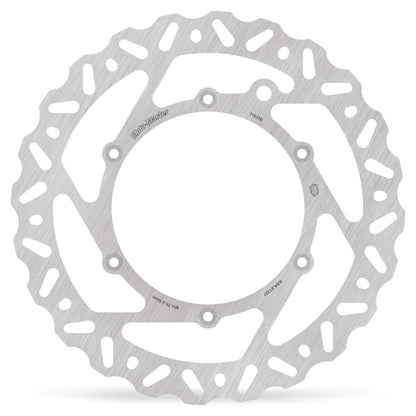MOTO-MASTER BRAKE ROTOR FIXED NITRO CONTOURED NATURAL 110359