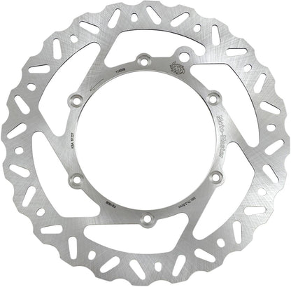 MOTO-MASTER BRAKE ROTOR FIXED NITRO CONTOURED NATURAL 110359