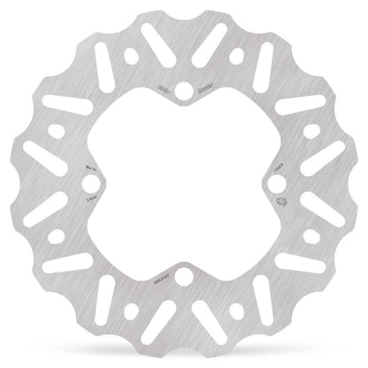 MOTO-MASTER BRAKE ROTOR FIXED NITRO CONTOURED NATURAL 110370