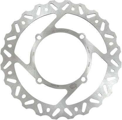 MOTO-MASTER BRAKE ROTOR FIXED NITRO CONTOURED NATURAL 110375