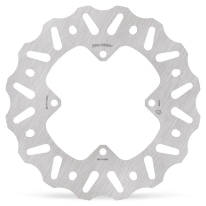 MOTO-MASTER BRAKE ROTOR FIXED NITRO CONTOURED NATURAL 110360