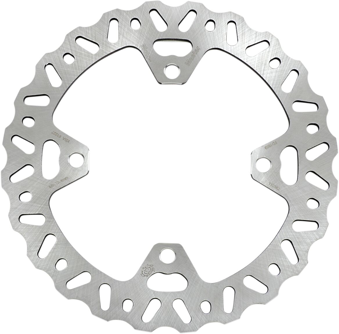 MOTO-MASTER BRAKE ROTOR FIXED NITRO CONTOUR NATURAL 110362