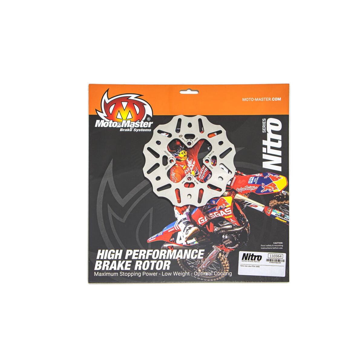 MOTO-MASTER BRAKE ROTOR FIXED NITRO CONTOUR OFFROAD 110364