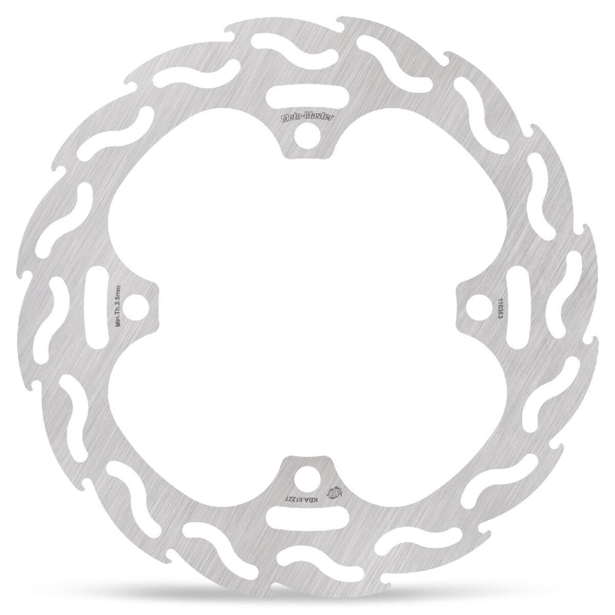MOTO-MASTER BRAKE ROTOR FIXED FLAME 110383